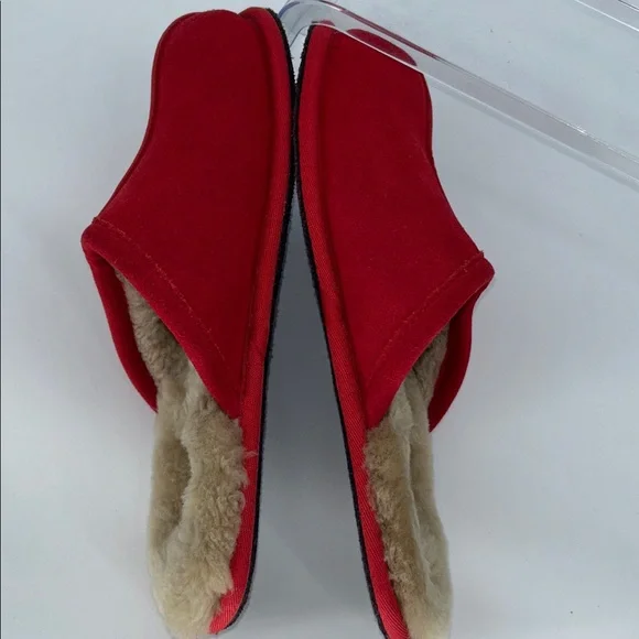 UGG SCUFF TERRACOTTA SUEDE MOCCASIN SLIP ON SLIPPER - Picture 9 of 10